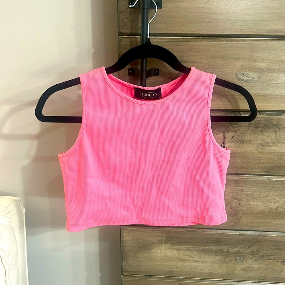 Cider size medium crop top